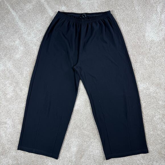 Vintage Blanque Pullover Pants Size 2 Black USA - Picture 1 of 11